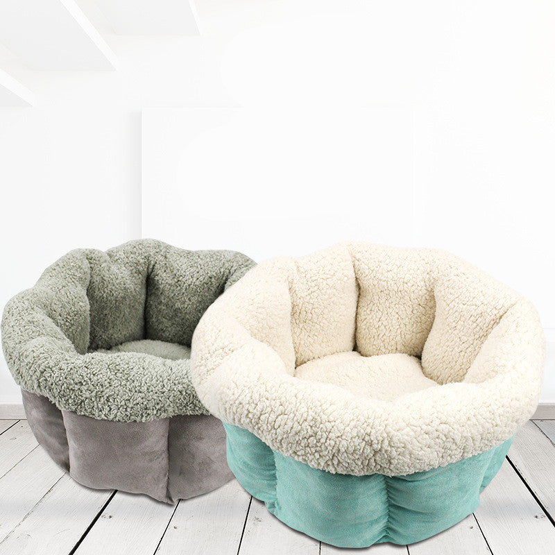 KFX-0241981 Cozy Plush Pet Nest for Small Animals - Size 46x40x23cm