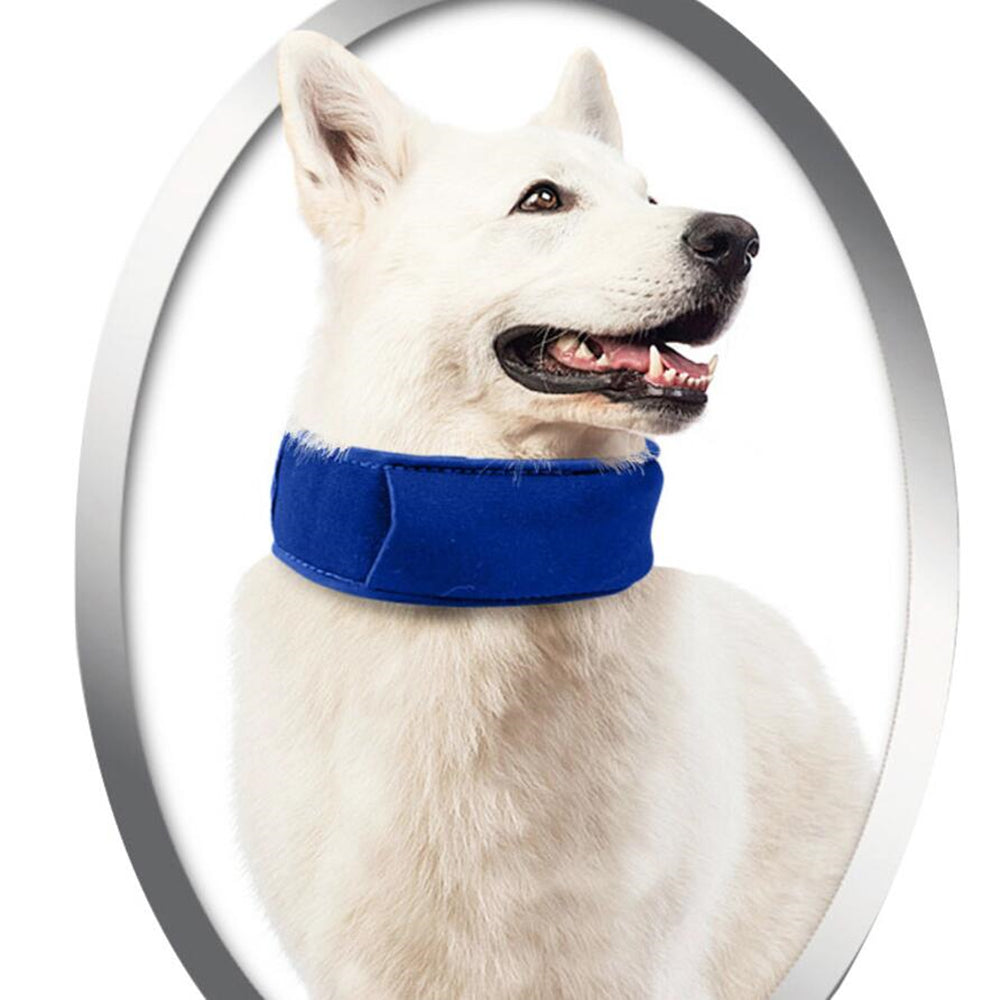 KFX-0247869 Cooling Collar for Pet Heat Relief – Adjustable 34-40 cm Neck Size, Thin Design for Comfort