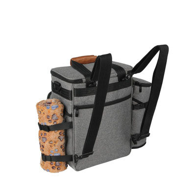 KFX-0248125 Travel Pet Food Bag - Durable Oxford Material, 5-6L Capacity