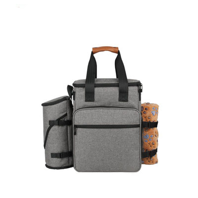 KFX-0248125 Travel Pet Food Bag - Durable Oxford Material, 5-6L Capacity