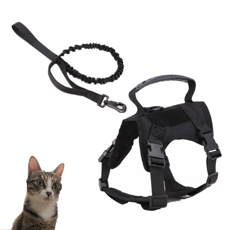 KFX-0248509 Adjustable Cat Chest Harness with Leash in Multiple Colors