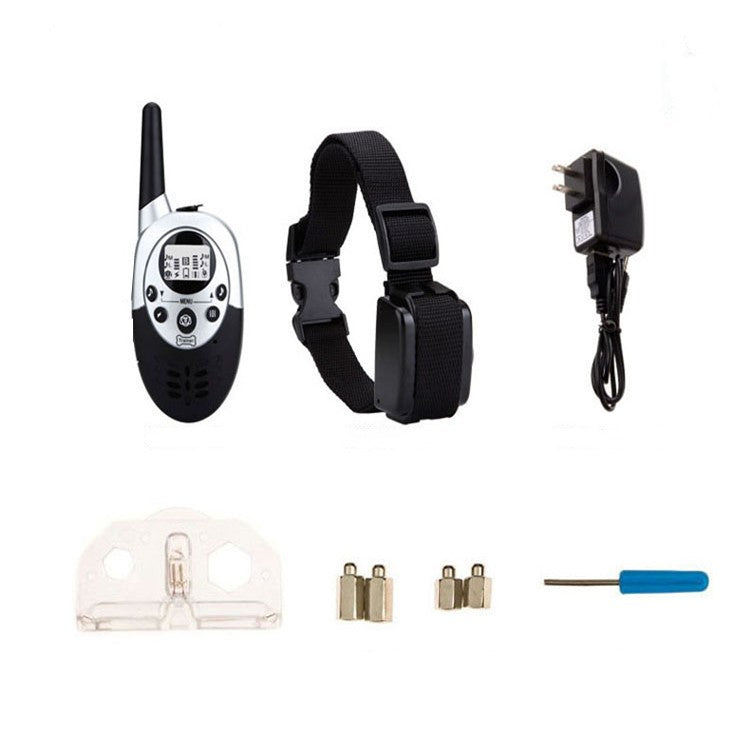 KFX-0254909 Remote Control Bark Arrester with 1000m Range and Adjustable Collar 40-60cm