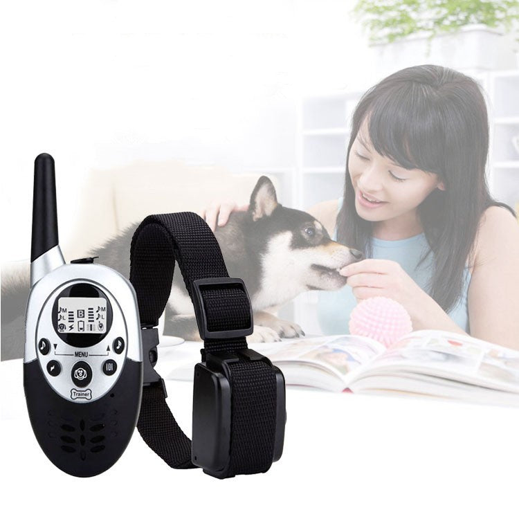 KFX-0254909 Remote Control Bark Arrester with 1000m Range and Adjustable Collar 40-60cm