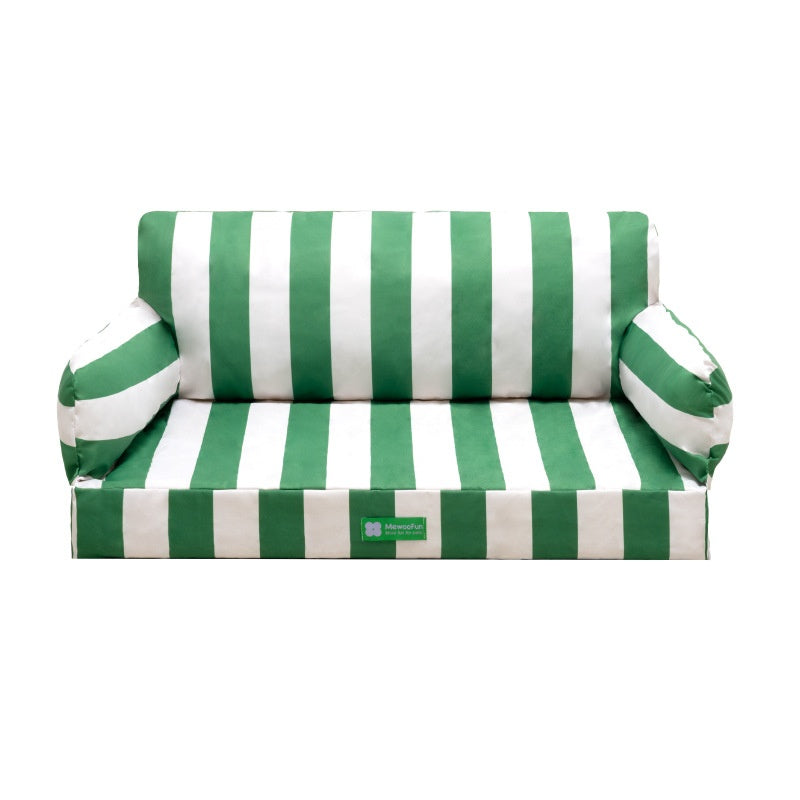KFX-0255677 Waterproof Removable Memory Foam Pet Sofa in Eggshell Color