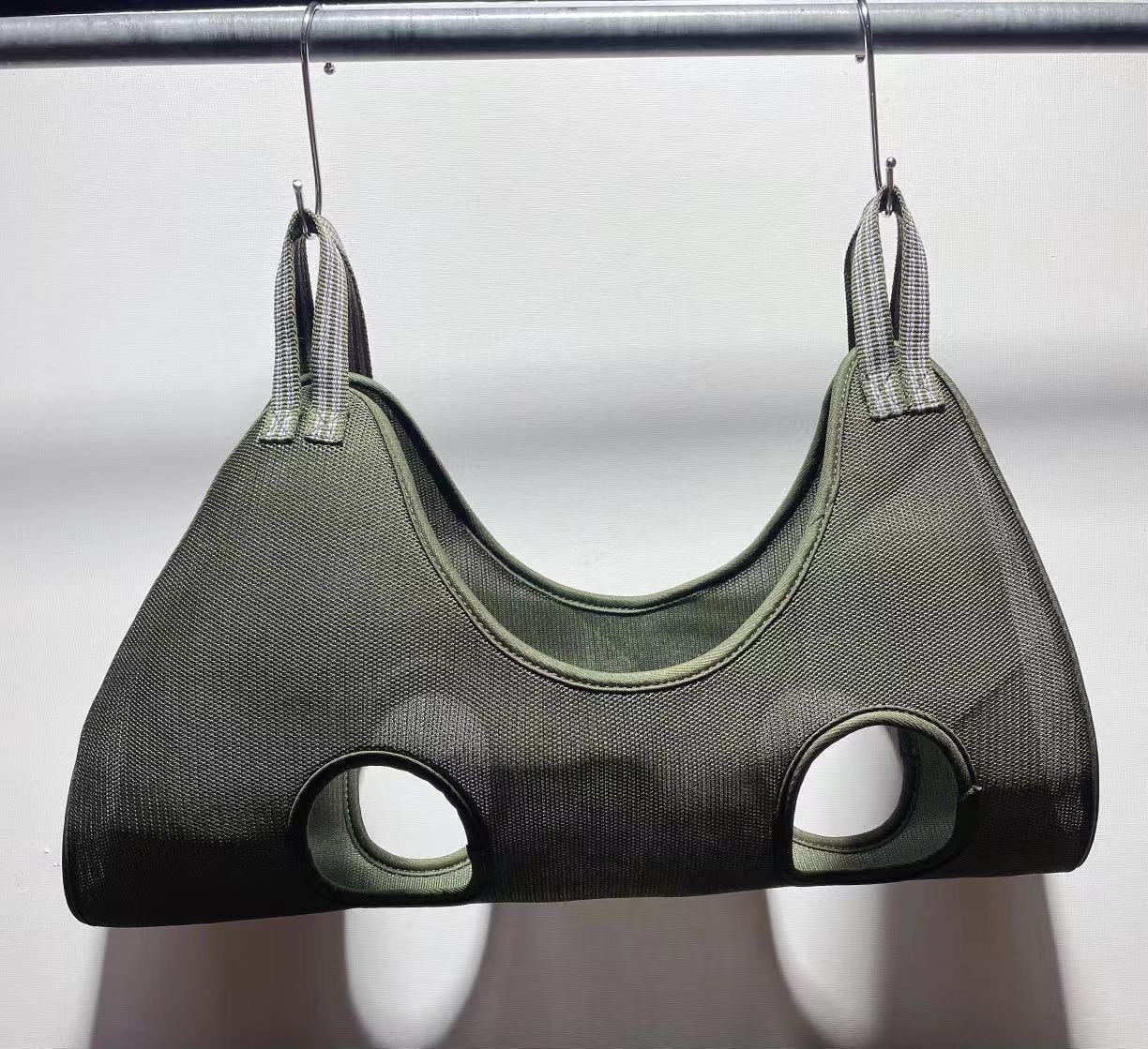 KFX-0255805 Pet Grooming Hammock for Cats and Dogs - Breathable Fabric, Comfortable & Convenient Hanging Design