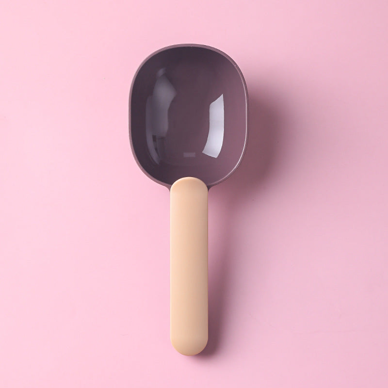 KFX-0257597 Pet Feeding Spoon for Dogs and Cats - 20x8x4cm, Made of Durable ABS Material, Available in Multiple Colors