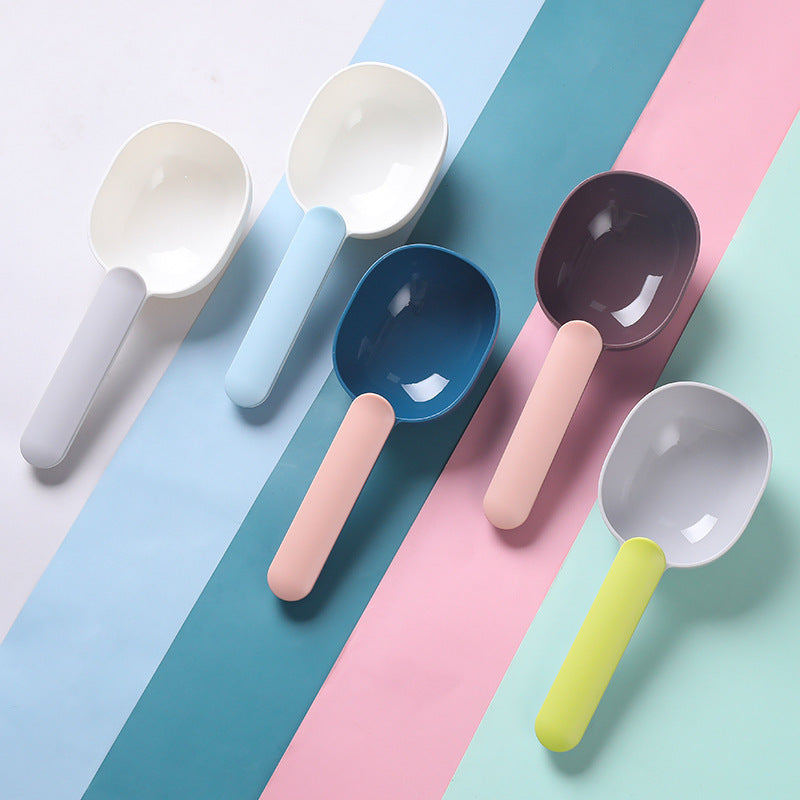 KFX-0257597 Pet Feeding Spoon for Dogs and Cats - 20x8x4cm, Made of Durable ABS Material, Available in Multiple Colors