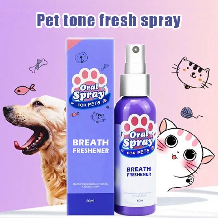 KFX-0259261 Pet Oral Care Deodorant Spray for Fresh Breath and Healthy Teeth