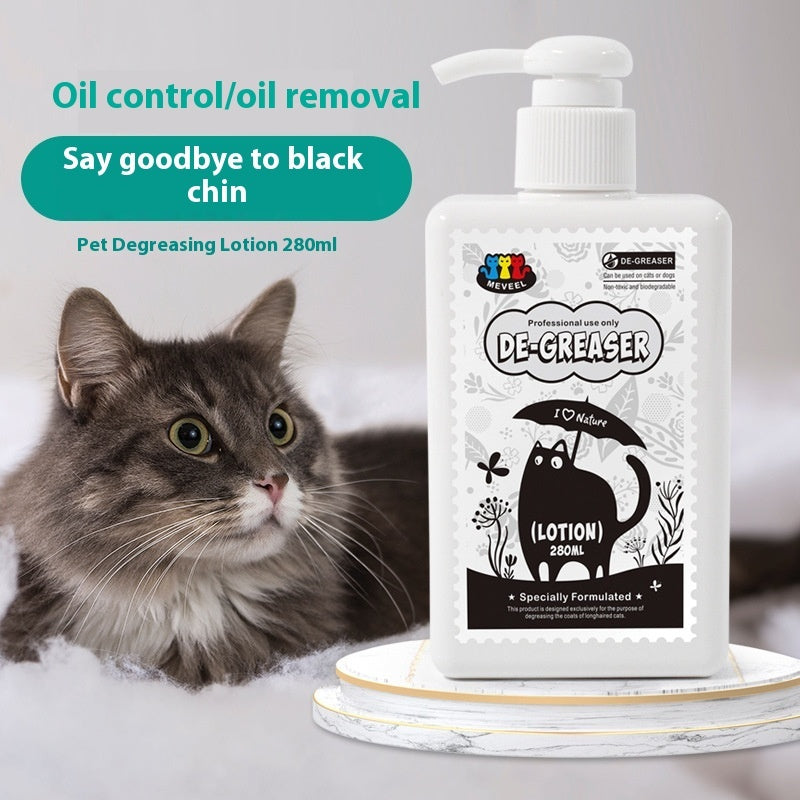 KFX-0265021 Pet Shower Gel for Cats - 500ml Anti-Mite Sterilization & Degreasing Formula