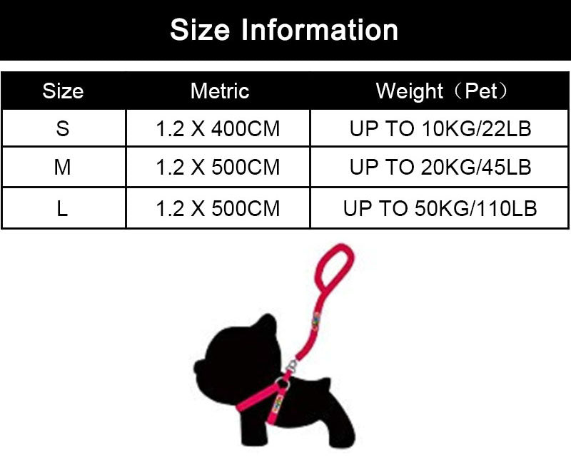 KFX-0266941 Reflective Automatic Retractable Dog Leash - Durable Nylon and ABS Material, 3 Colors Available
