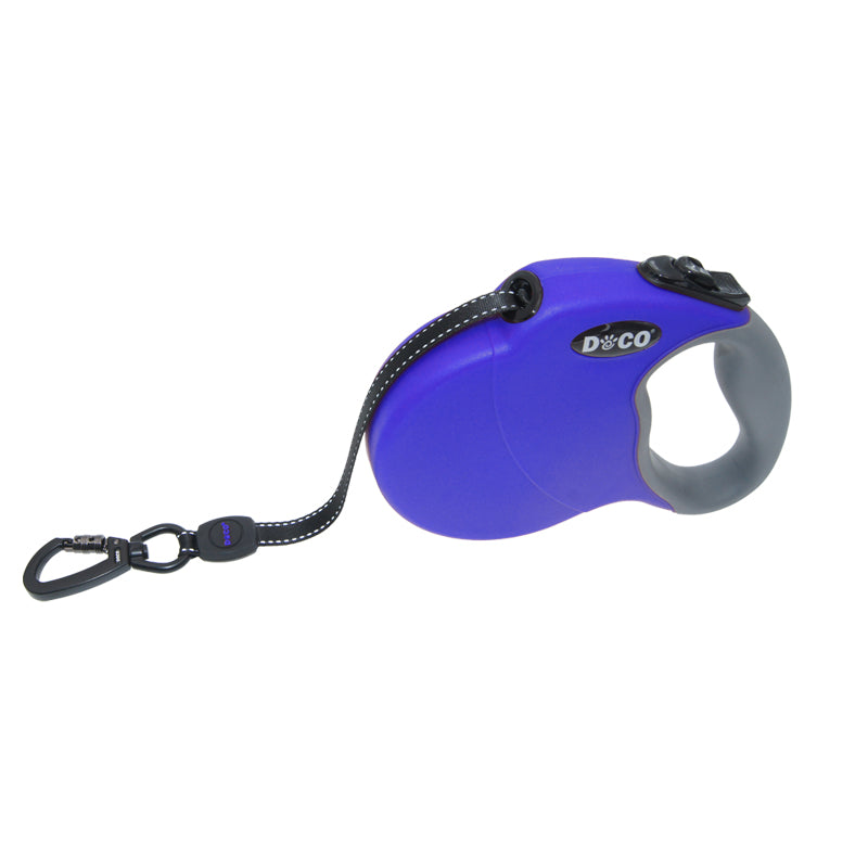 KFX-0266941 Reflective Automatic Retractable Dog Leash - Durable Nylon and ABS Material, 3 Colors Available