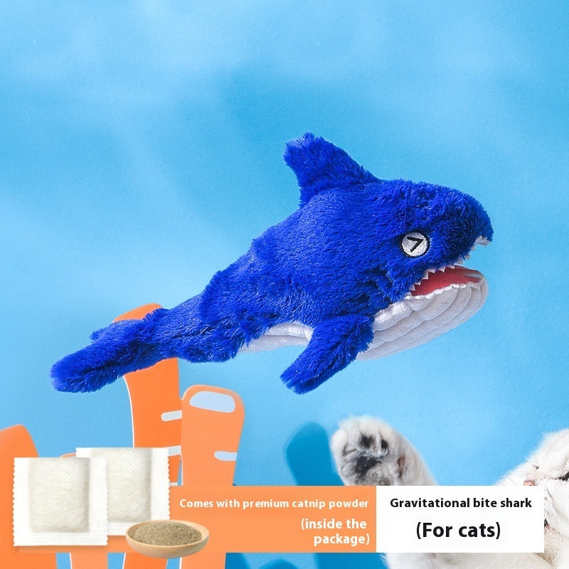 KFX-0272573 USB Rechargeable Pet Electric Molar Tooth Cleaning Toy with Soft Velvet Fabric