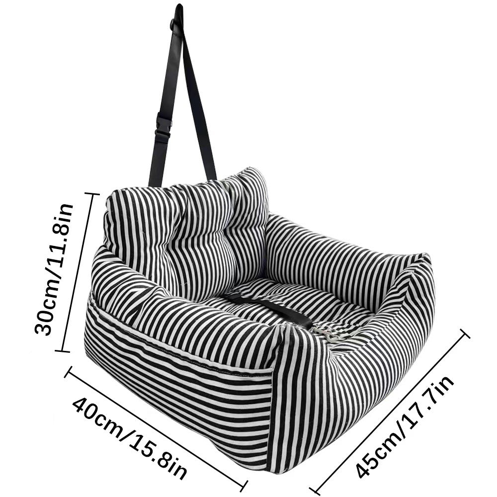 KFX-0272957 Pet Sofa Bed for Dogs – Removable and Washable Waterproof Striped Nest in Various Colors