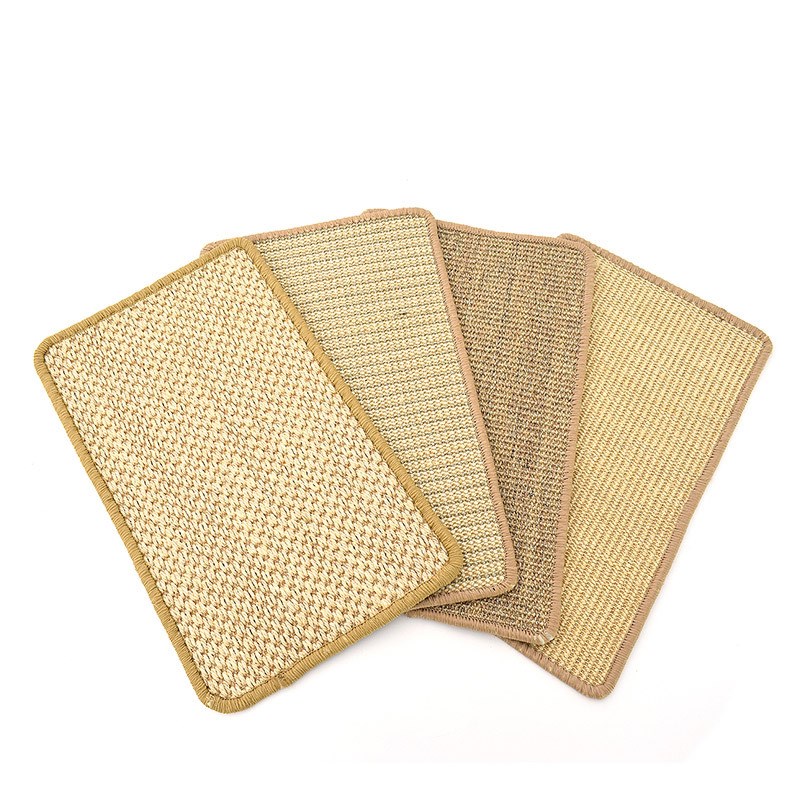 KFX-0274749 Sisal Cat Scratch Pad - Light and Dark Colors in Various Sizes for Grinding and Grasping