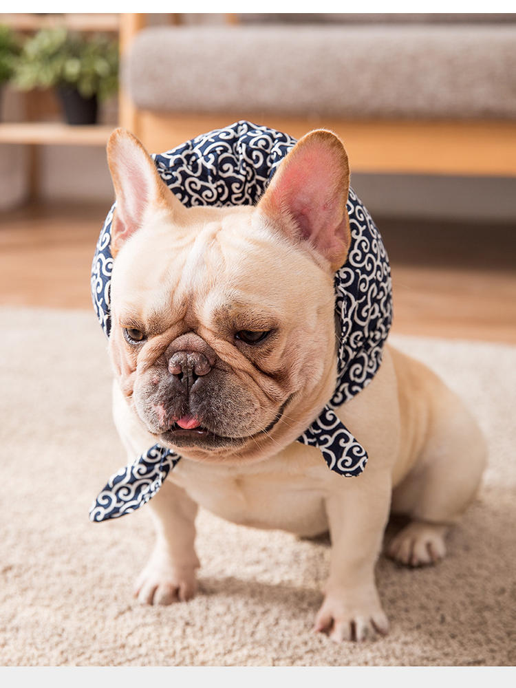 KFX-0280893 Cute Casual Pillow Scarf for Pets - Soft Polyester Cotton Pet Bag