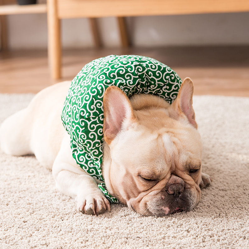 KFX-0280893 Cute Casual Pillow Scarf for Pets - Soft Polyester Cotton Pet Bag