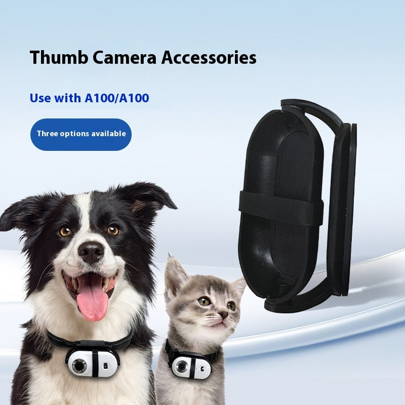 KFX-0286653 HD Mini Pet Camera with Magnetic Suction and Collar Options (16G/32G/64G/128G Memory & WiFi Versions Available)