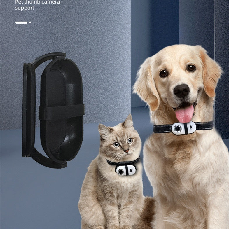 KFX-0286653 HD Mini Pet Camera with Magnetic Suction and Collar Options (16G/32G/64G/128G Memory & WiFi Versions Available)