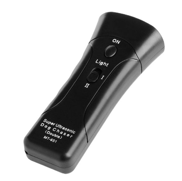 KFX-0287677 Ultrasonic Dog Training Flashlight with Dog Chaser and Night Light Function