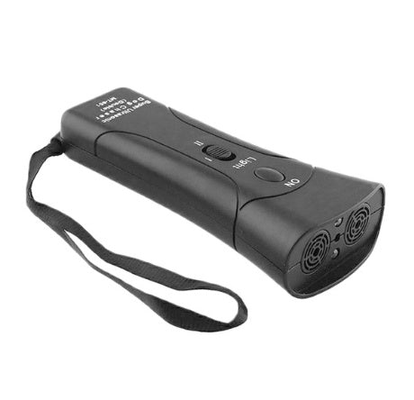 KFX-0287677 Ultrasonic Dog Training Flashlight with Dog Chaser and Night Light Function