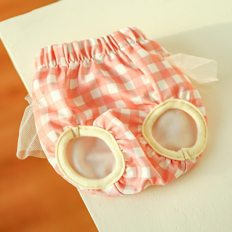 KFX-0290749 Dog Menstrual Period Physiological Pants for Female Pets in Polyester