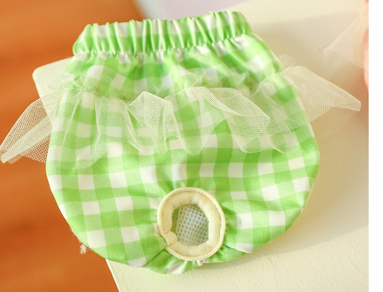 KFX-0290749 Dog Menstrual Period Physiological Pants for Female Pets in Polyester