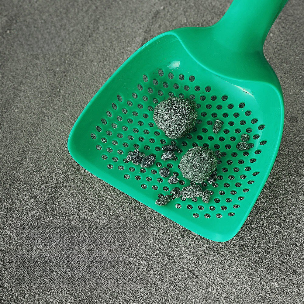 KFX-0295613 Lightweight Plastic Cat Litter Scoop - Durable Cleaning Tool for Easy Waste Removal
