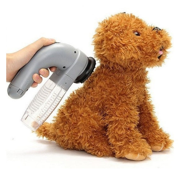 KFX-0297789 Portable Electric Pet Hair Vacuum and Massage Cleaner for Easy Grooming and Cleanup