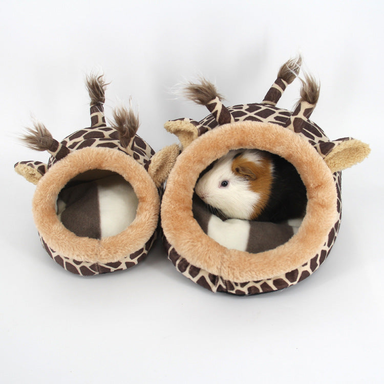 KFX-0299965 Cozy Cotton Nest for Mini Pets, Ideal for Guinea Pigs and Small Dogs