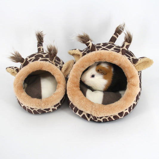 KFX-0299965 Cozy Cotton Nest for Mini Pets, Ideal for Guinea Pigs and Small Dogs