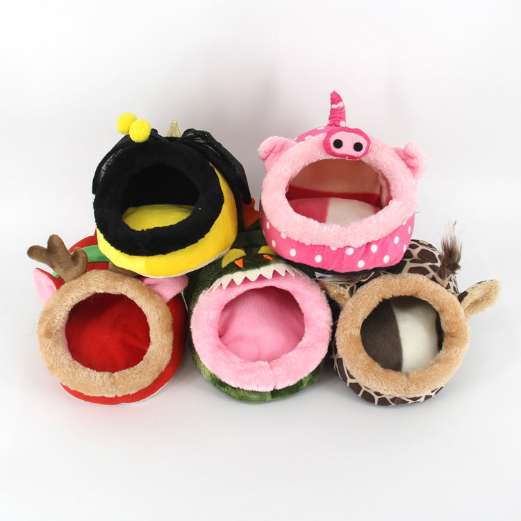 KFX-0299965 Cozy Cotton Nest for Mini Pets, Ideal for Guinea Pigs and Small Dogs
