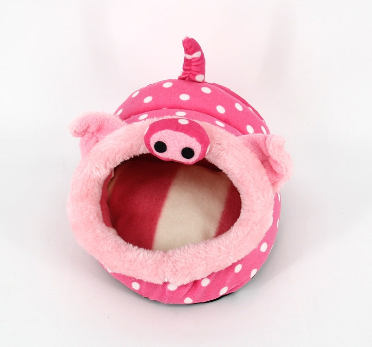 KFX-0299965 Cozy Cotton Nest for Mini Pets, Ideal for Guinea Pigs and Small Dogs