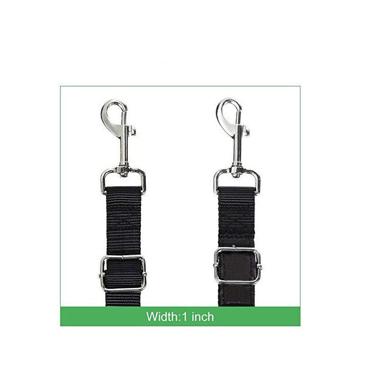 KFX-0305469 Dual-Headed Nylon Dog Leash for Convenient Pet Control