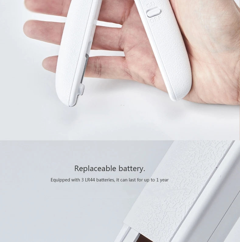 KFX-0312893 LED Pet Nail Clipper with Hidden File - Stainless Steel Blade and Transparent Baffle Design
