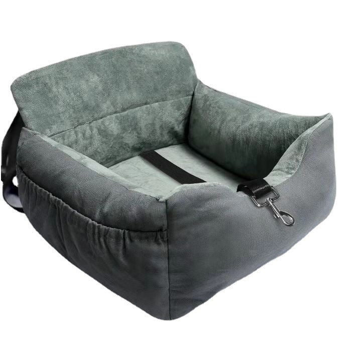 KFX-0313661 Removable Pet Dog Travel Car Safety Nest - Canvas, Fashionable Design, Multiple Colors Available