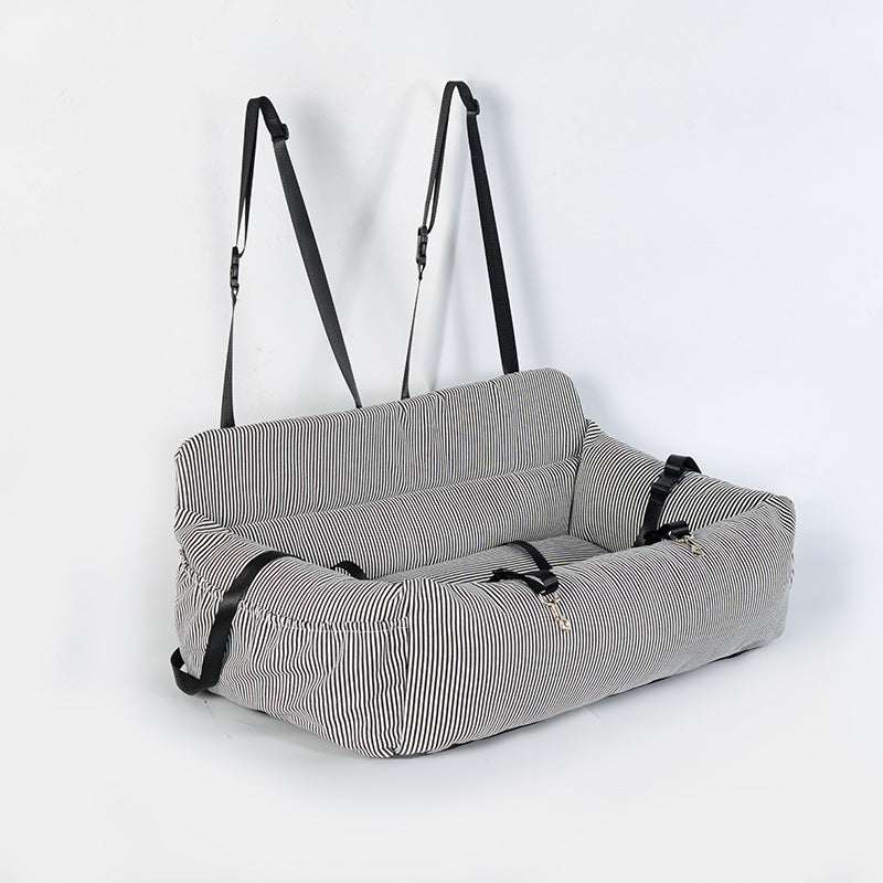KFX-0313661 Removable Pet Dog Travel Car Safety Nest - Canvas, Fashionable Design, Multiple Colors Available