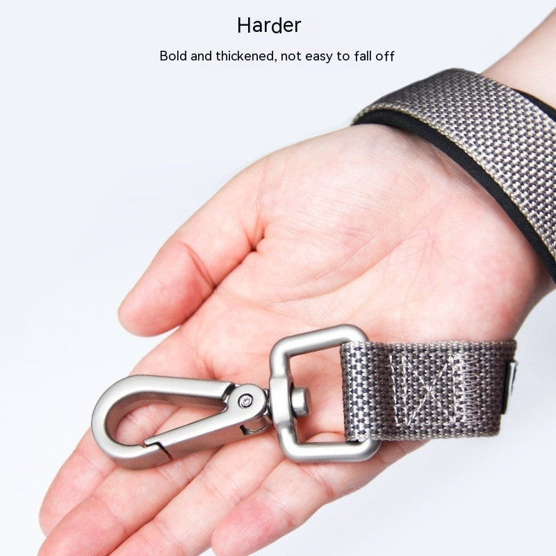 KFX-0316989 Multi-Functional Nylon Dog Leash in Light and Dark Grey