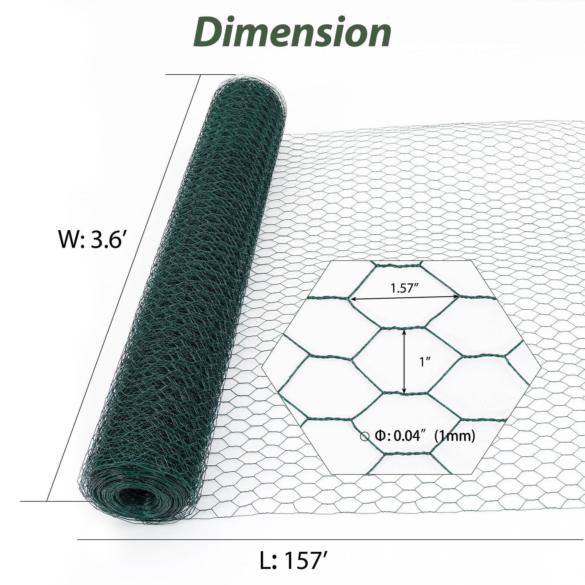 KFX-0318781 Heavy Zinc Coated Field Wire Fencing for Livestock Protection and Garden Use