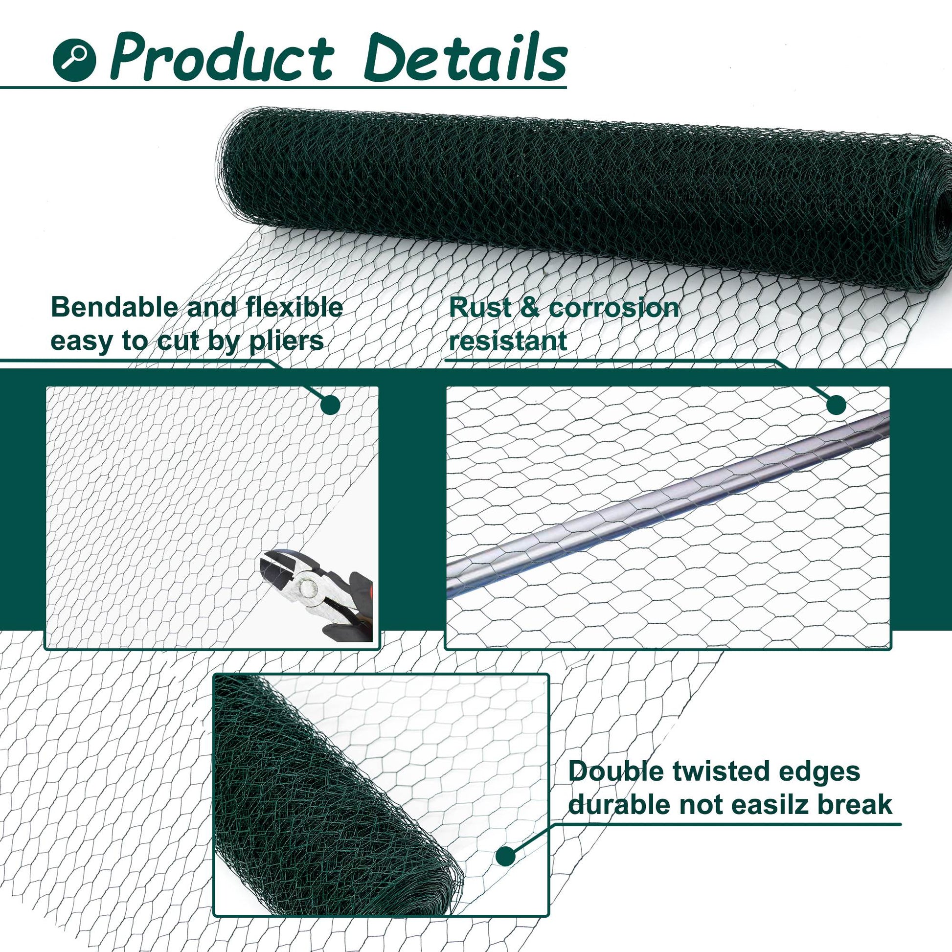 KFX-0318781 Heavy Zinc Coated Field Wire Fencing for Livestock Protection and Garden Use
