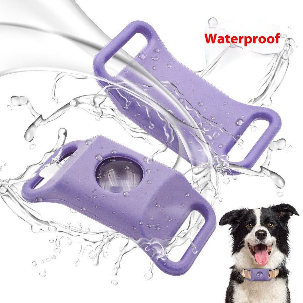 KFX-0319165 Pet Calm Anti-Stress Buckle for Dogs and Cats with Soothing Capsules and Silicone Stabilization Rings - Purple and Green Options Available