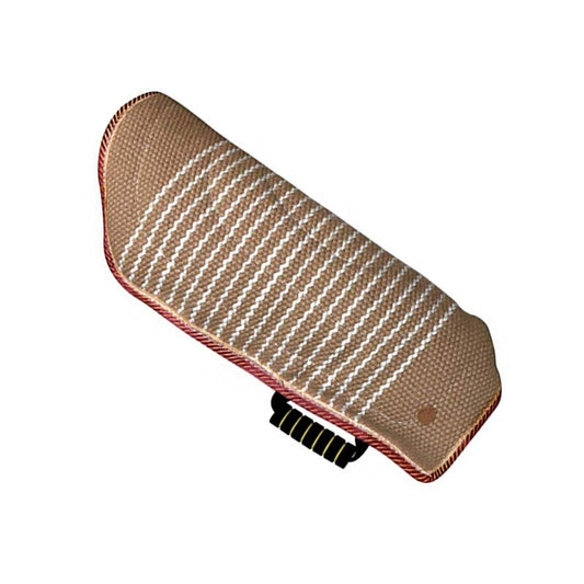 KFX-0323773 Dog Training Hemp Chew Sleeves – Durable Linen with Red Edge