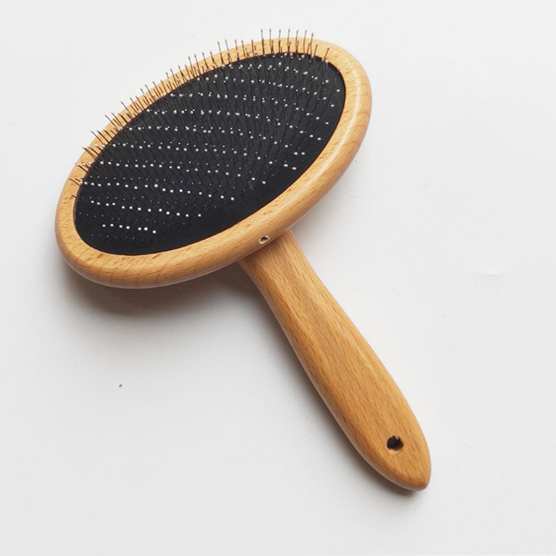 KFX-0328509 Round Bead Needle Comb for Beauty Care - Stainless Steel, Small & Large Sizes Available