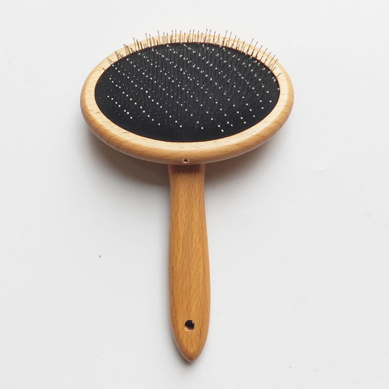 KFX-0328509 Round Bead Needle Comb for Beauty Care - Stainless Steel, Small & Large Sizes Available