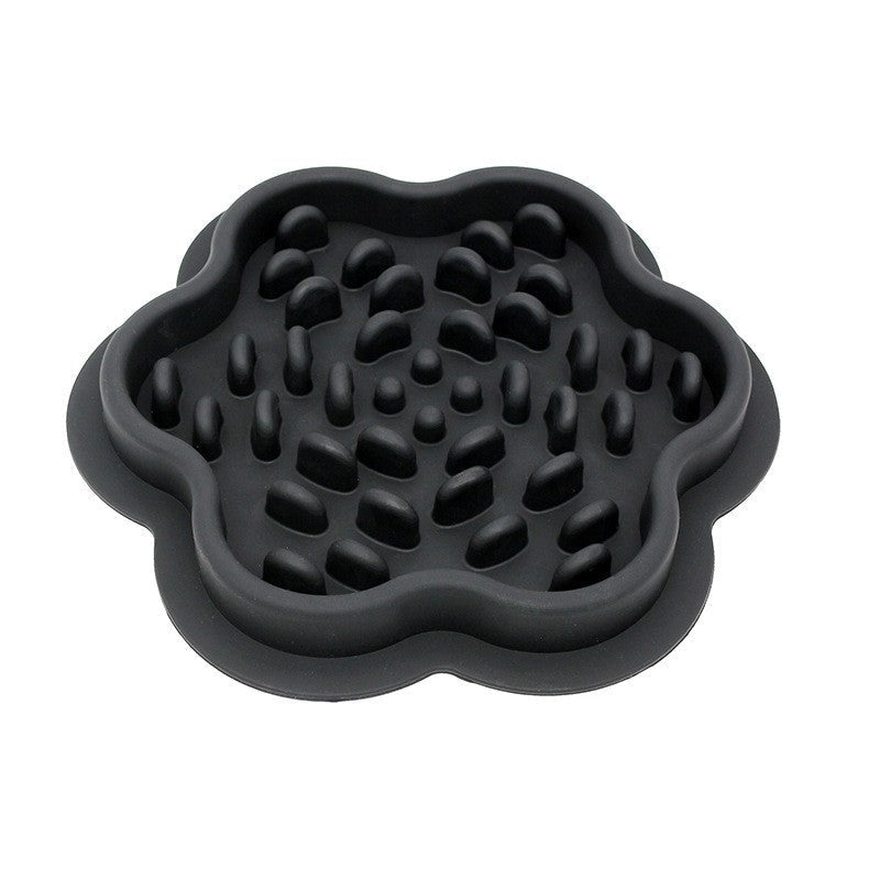 KFX-0328893 Silicone Slow-Feeding Bowl for Dogs and Cats – Non-Slip Design in Multiple Colors and Shapes