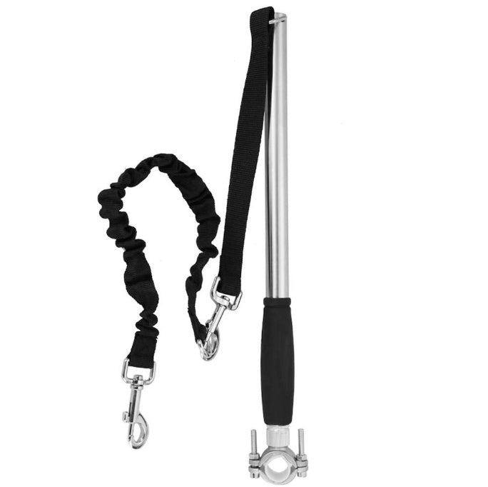 KFX-0332477 Stainless Steel Bicycle Leash for Walking Dogs, 46x2.2CM