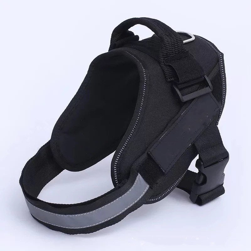 KFX-0337725 Adjustable Nylon Dog Harness - Chest Strap, Size L (65-80 cm)