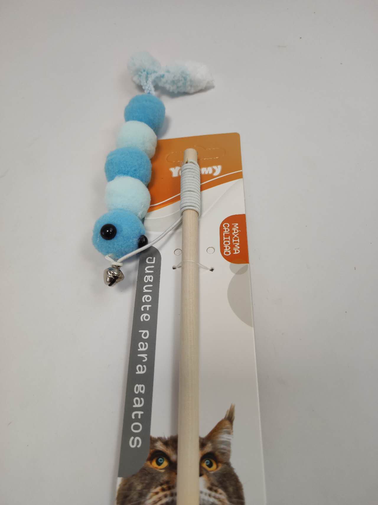 KFX-0339261 Interactive Cat Teaser Wand for Engaging Playtime