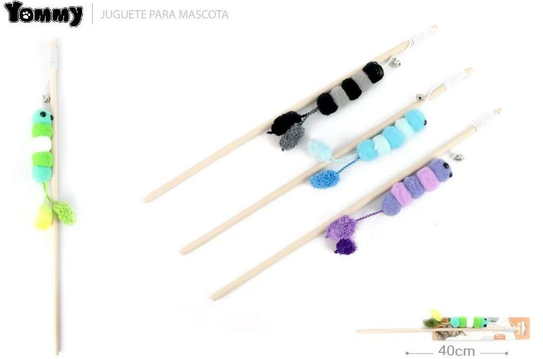 KFX-0339261 Interactive Cat Teaser Wand for Engaging Playtime