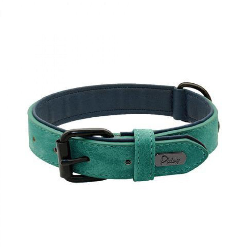 KFX-0340413 Adjustable Anti-Loss Dog Collar with Double-Layer Design in Multiple Colors