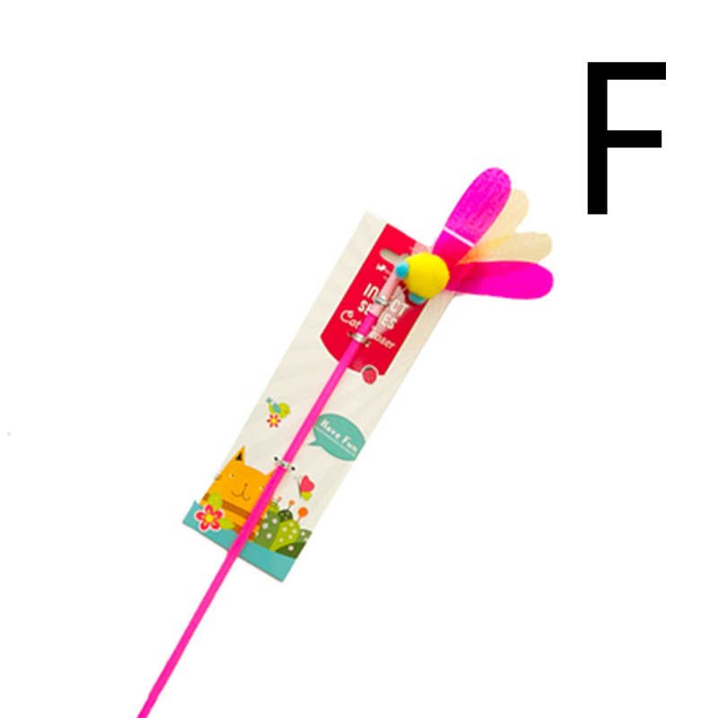 KFX-0346429 Interactive Animal-Shaped Cat Toy with Funny Stick for Engaging Play